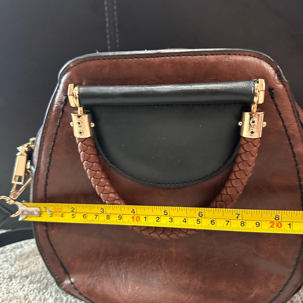 Brown purse handbag - Picture 5 of 12